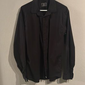 Tapered Long Sleeve Casual Shirt